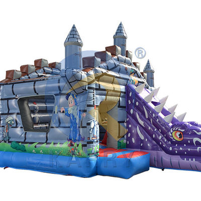 Caractéristiques PORTABLE Enfants Jumper sec gonflable Château en rebond avec glissement et caméléon