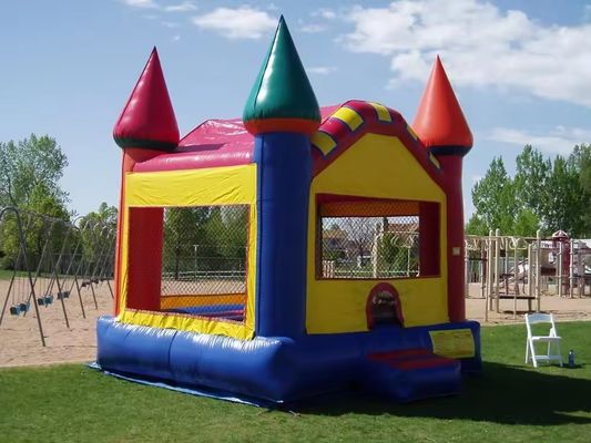 Maison gonflable pour enfants avec souffleur et bâche en PVC de taille personnalisée incluse
