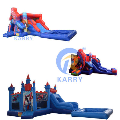 Commercial Castle Slide Combo gonflable avec certification CE-EN71/EN76/EN14960