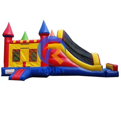 Saut commercial maison gonflable combo château glisse pour le jardin amusant unisexe