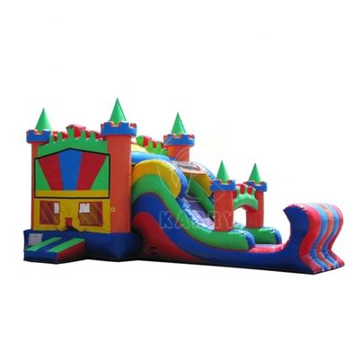 Château gonflable sautant Combo Commercial Bounce House pour le divertissement familial