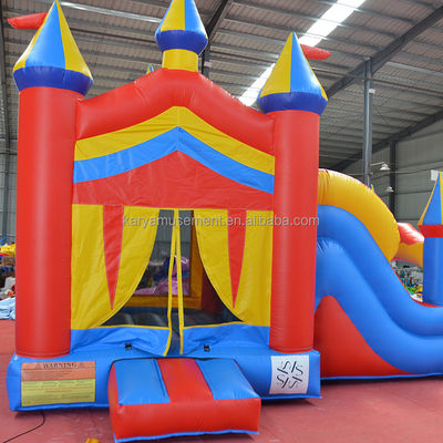 Château gonflable sautant Combo Commercial Bounce House pour le divertissement familial