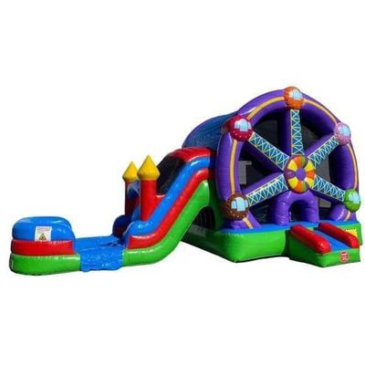 Castle Slide Combo Inflatable Bouncy Castle pour les enfants et les adultes