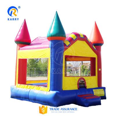 Range d'âge 14 ans en haut 13X13FT maison gonflable avec trampoline et château de saut