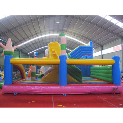 La foire commerciale doit avoir commercial d'Aurora Bob l'éponge rebondir château trampoline avec glissement