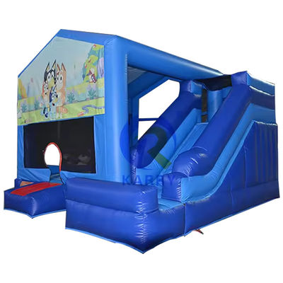Jeux pour enfants en plein air maison gonflable avec toboggan
