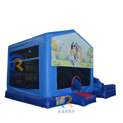 Jeux pour enfants en plein air maison gonflable avec toboggan