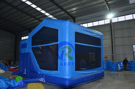 Location de soirée gardien gonflable Bluey Bounce House avec plage d'âge de glissement 14 ans et plus