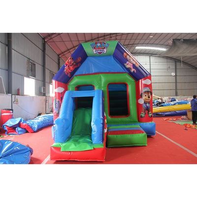 Amusement Château à rebond Combo de glissière Fabriqué en bâton en PVC de 0,55 mm et de qualité commerciale
