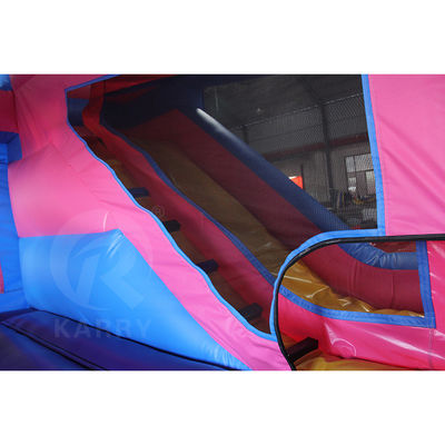 Glissière gonflable du château Combo Bouncy Jump Glissière aquatique du château