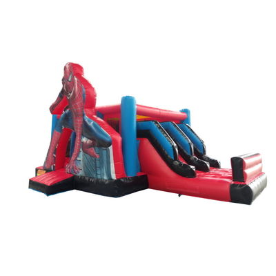 Caractéristiques PORTABLE gonflable Spiderman Bouncer Combo pour les enfants Location de fête