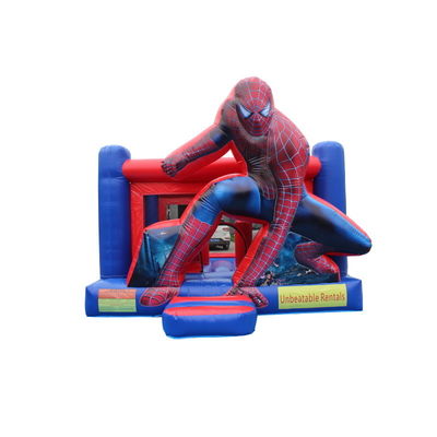 Caractéristiques PORTABLE gonflable Spiderman Bouncer Combo pour les enfants Location de fête