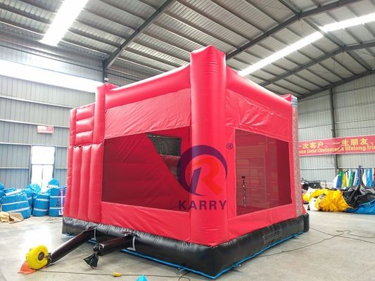 Camion de pompiers porte-ballon gonflable Combo de glissière pour les soirées Location d'âge 14 ans et plus
