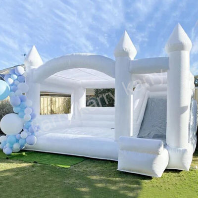 Impression numérique Événement de mariage Château rebondissant Maison rebondissante avec diapositives et bâches en PVC