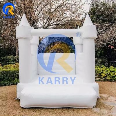 Impression numérique Événement de mariage Château rebondissant Maison rebondissante avec diapositives et bâches en PVC