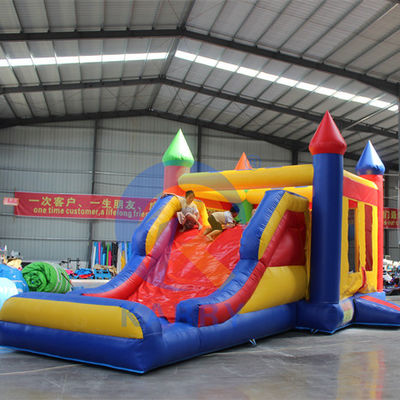 Moonwalk personnalisé Couleur gonflable Bouncer Slide Jumping Château pour la location de fête