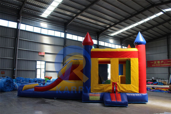 Moonwalk personnalisé Couleur gonflable Bouncer Slide Jumping Château pour la location de fête