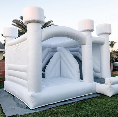 Fête de mariage Château gonflable avec équipement de location de toboggans en PVC