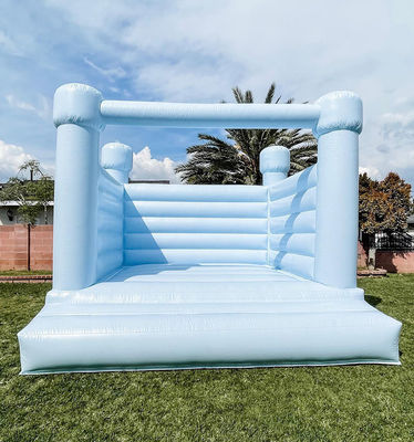Blower inclus mariage commercial gonflable maison de rebond blanc pour les enfants