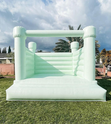 Blower inclus mariage commercial gonflable maison de rebond blanc pour les enfants
