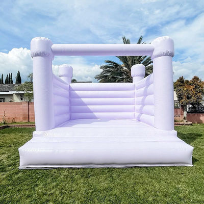 Blower inclus mariage commercial gonflable maison de rebond blanc pour les enfants