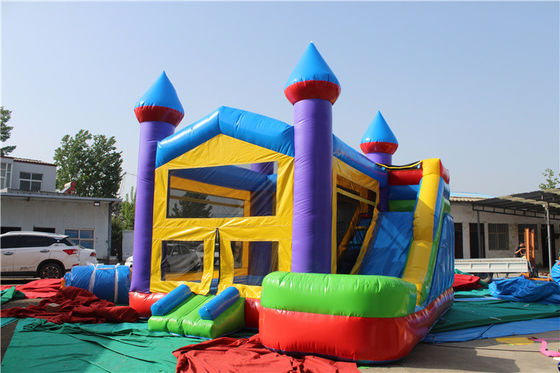 Taille personnalisée Bouncer gonflable avec plage d'âge de glissement 14 ans de plus de qualité commerciale