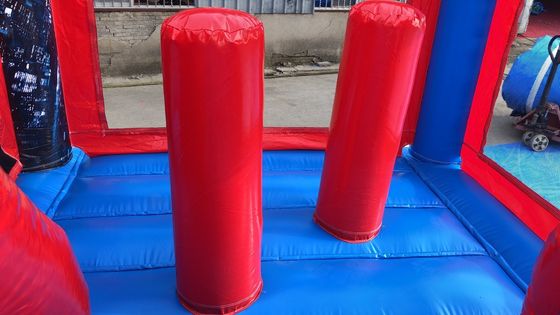 14 ans de super-héros Spiderman maison gonflable avec piscine avec conception de piscine