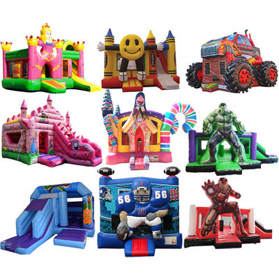 OEM Service professionnel de l'OEM Colorier gonflable sautant Bouncer maison château pour les enfants