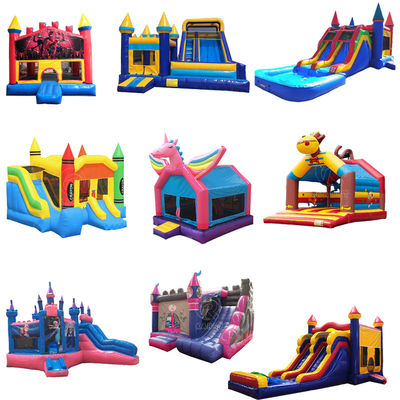 OEM Service professionnel de l'OEM Colorier gonflable sautant Bouncer maison château pour les enfants