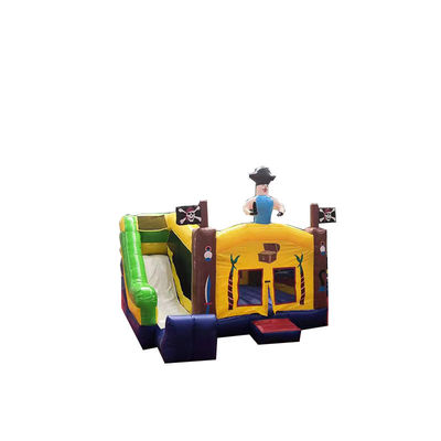 Caractéristiques Des kits de réparation Portable navire pirate gonflable château sautant combo de glissière