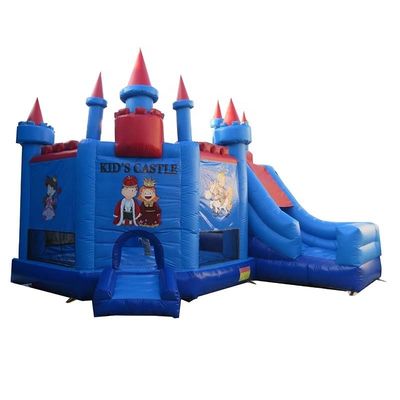 Impression d'écran maison gonflable saut à l'élastique saut à l'élastique pour les fêtes commerciales Combo Castle
