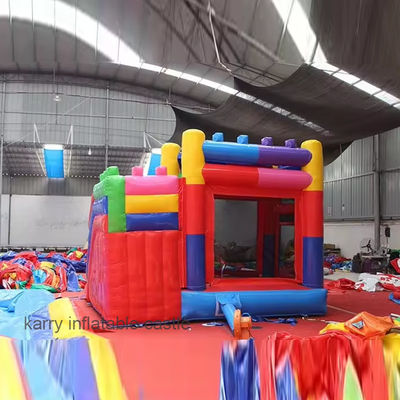 Impression d'écran maison gonflable saut à l'élastique saut à l'élastique pour les fêtes commerciales Combo Castle