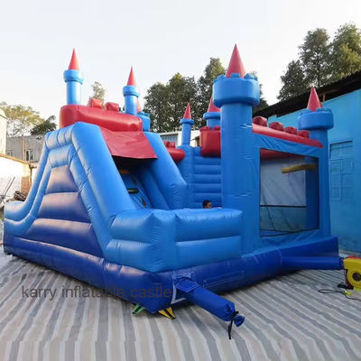 Impression d'écran maison gonflable saut à l'élastique saut à l'élastique pour les fêtes commerciales Combo Castle