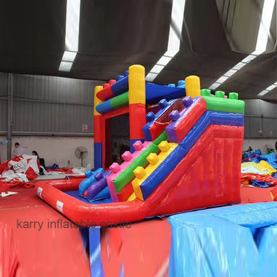 Impression d'écran maison gonflable saut à l'élastique saut à l'élastique pour les fêtes commerciales Combo Castle