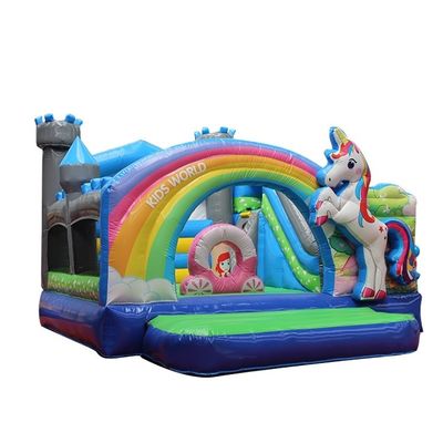 Château de l'unicorne commercial avec souffleur inclus