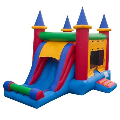 Impression d'écran gonflable bouncer combo de diapositive pour enfants de qualité commerciale