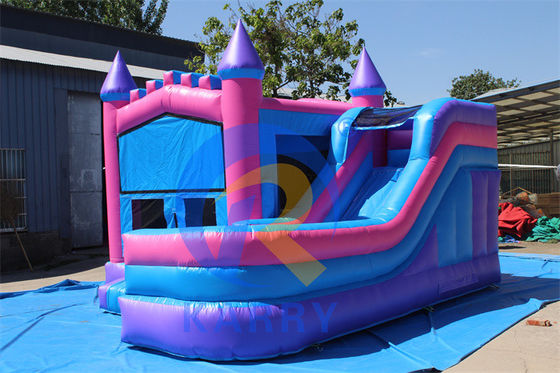 Impression d'écran gonflable bouncer combo de diapositive pour enfants de qualité commerciale