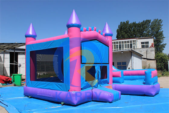 Impression d'écran gonflable bouncer combo de diapositive pour enfants de qualité commerciale