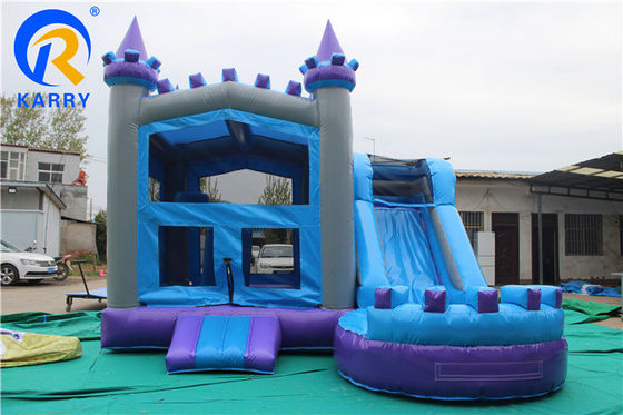 Impression d'écran gonflable bouncer combo de diapositive pour enfants de qualité commerciale