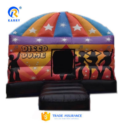 Service OEM professionnel Disco gonflable à dôme pour fête de danse Portable Bouncy Castle