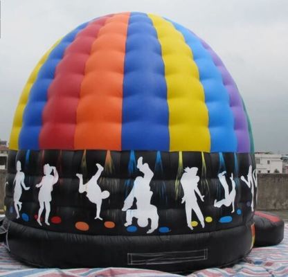 Service OEM professionnel Disco gonflable à dôme pour fête de danse Portable Bouncy Castle