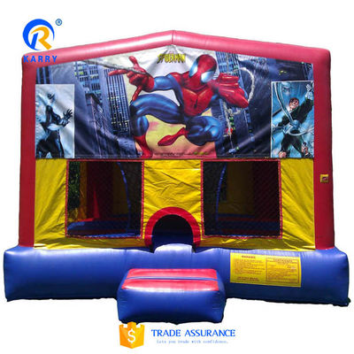 Spiderman Bouncer gonflable pour les enfants personnalisé couleur gonflable enfants trampoline