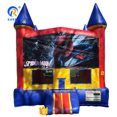 Spiderman Bouncer gonflable pour les enfants personnalisé couleur gonflable enfants trampoline