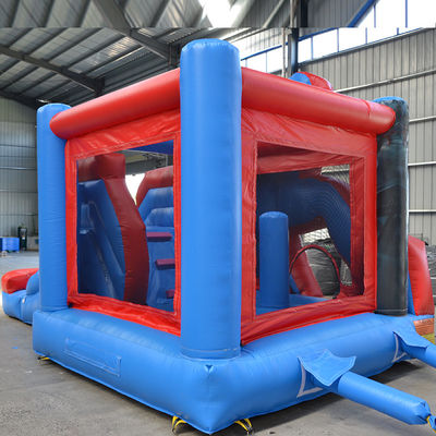 Populaire sur le marché Homme-araignée Château gonflable Combo de saut avec service personnalisé