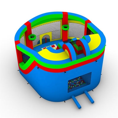 Location de soirée pour enfants maison gonflable avec combo de diapositives amusant et couleur personnalisée