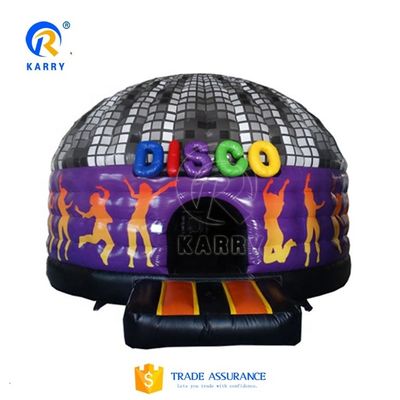 Disco amusant, dôme gonflable, clapetteur certifié EN14960, château gonflable amusant pour enfants