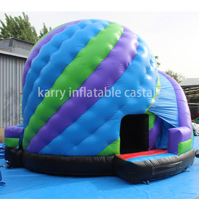 Disco amusant, dôme gonflable, clapetteur certifié EN14960, château gonflable amusant pour enfants