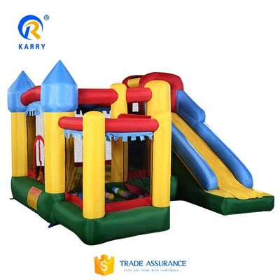 Caractéristiques PORTABLE Château gonflable avec glisser Château gonflable commercial