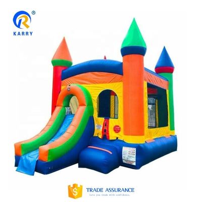 Caractéristiques PORTABLE Château gonflable avec glisser Château gonflable commercial