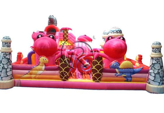 14 ans en haut Populaire centre commercial gonflable Fun City Dragon Château gonflable pour les enfants
